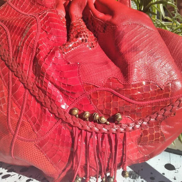 Vintage Exotica! Carlos Fiori Handbag - Picture 3 of 8